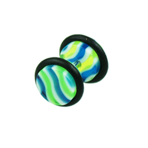 Fake plug ohr piercing - plug,