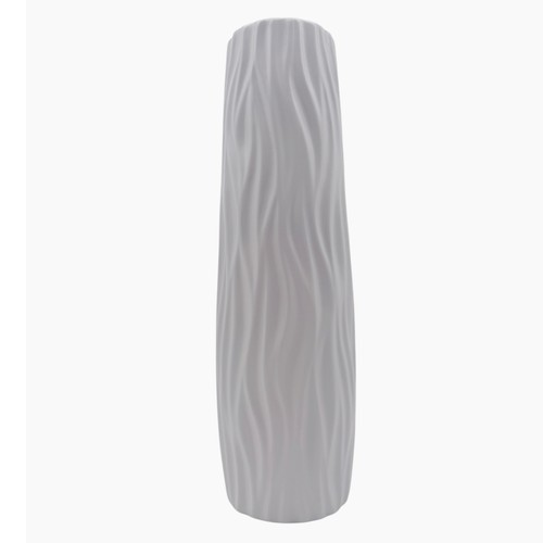 Keramik vase wellenmuster - vase,