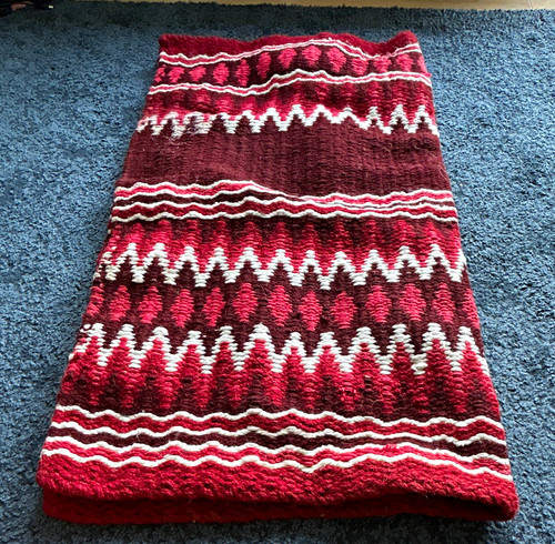 Reitdecke teppich rot weiß - teppich, rot/weiß