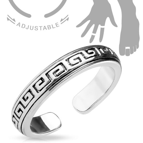 Zehenring tribal wellen - tribal,