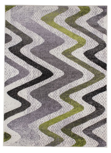 Teppich kurzflor wellenmuster - kurzflor,