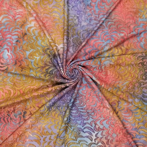 Batikstoff ausbrenner bunt - ausbrenner,