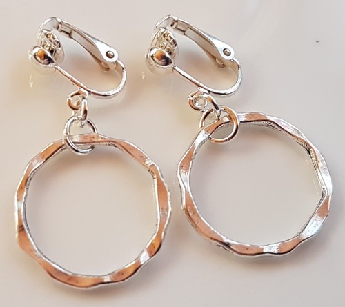 Ohrclips clips versilbert - ohrclips,